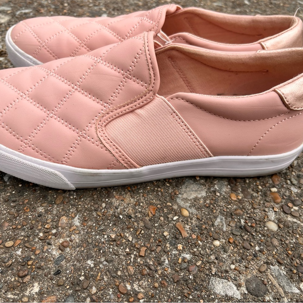 Nine West Blush Quilted Slip-On Sneakers - Picture 2 of 5